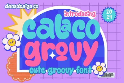Calaco Grouvy Graffiti Modern Font