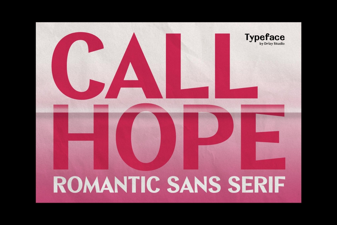 Callhope - Romantic Sans Serif Font