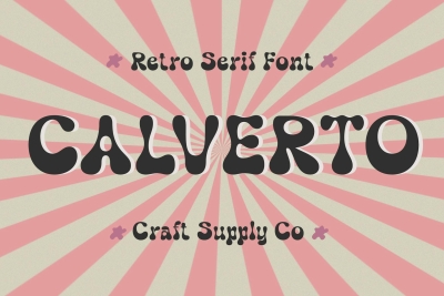 Calverto – Retro Font