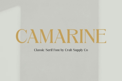 Camarine – Modern Serif