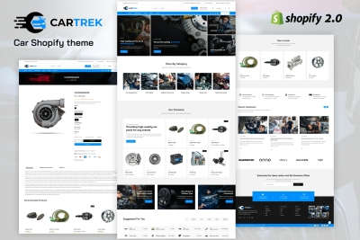 Car trek - Auto, Car Spare Parts Shopify Theme