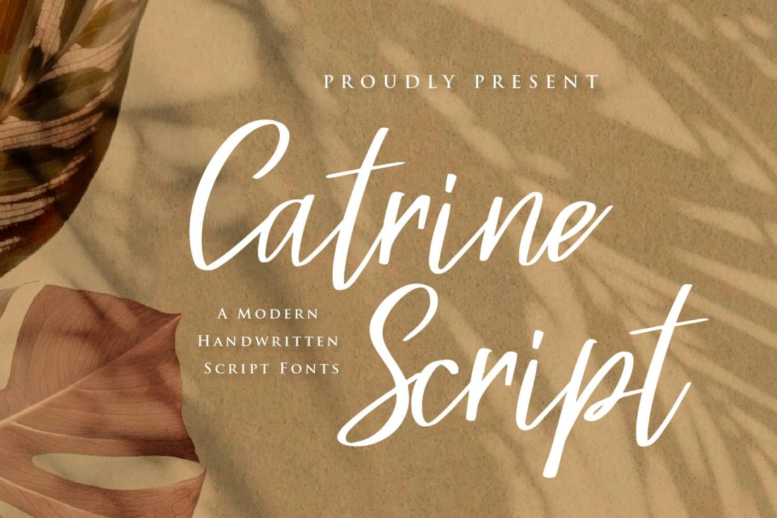 Catrine Script - Handwritten Script fonts
