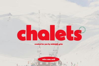 Chalets - Vintage Typeface