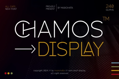 Chamos - Sans Serif Display
