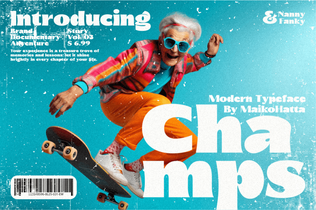 Champs - Modern Sans Serif Typeface