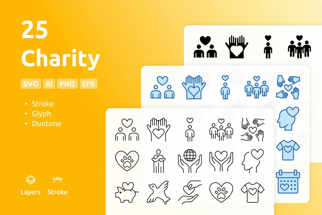 Charity - Icons Pack