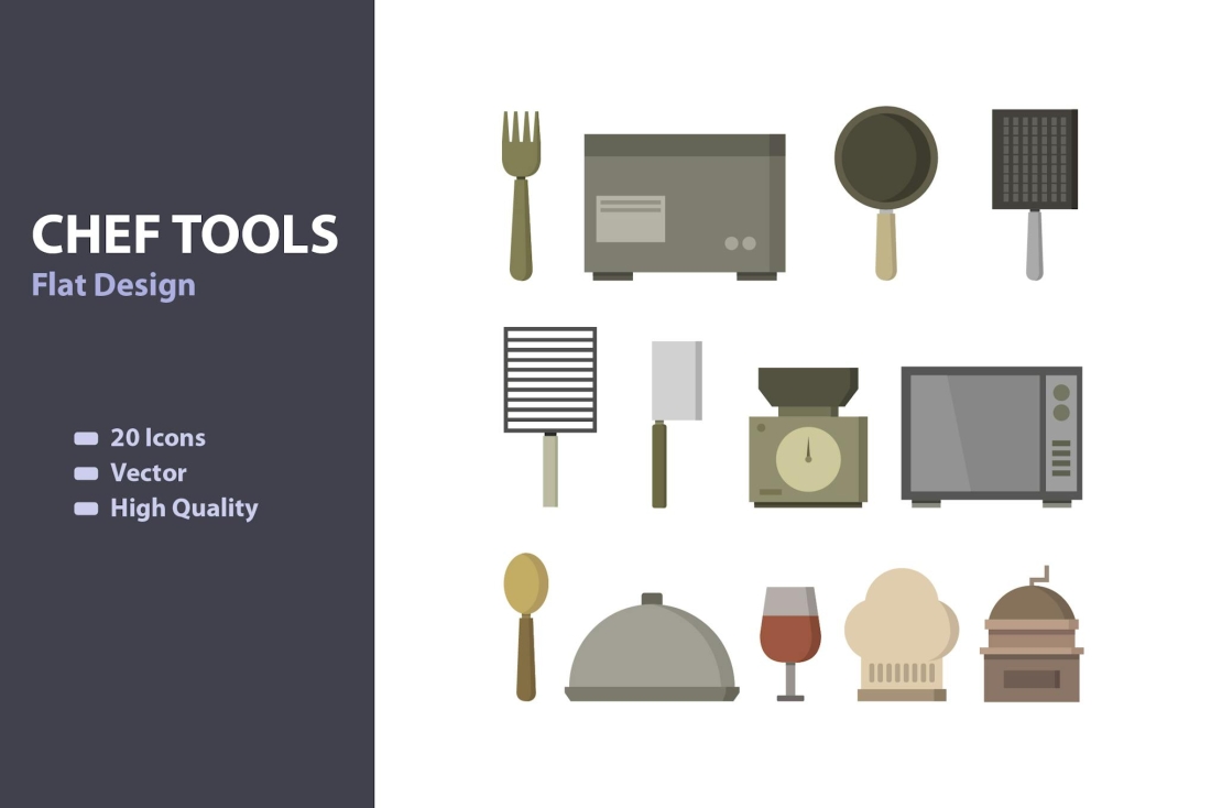 Chef Tools Icon Pack