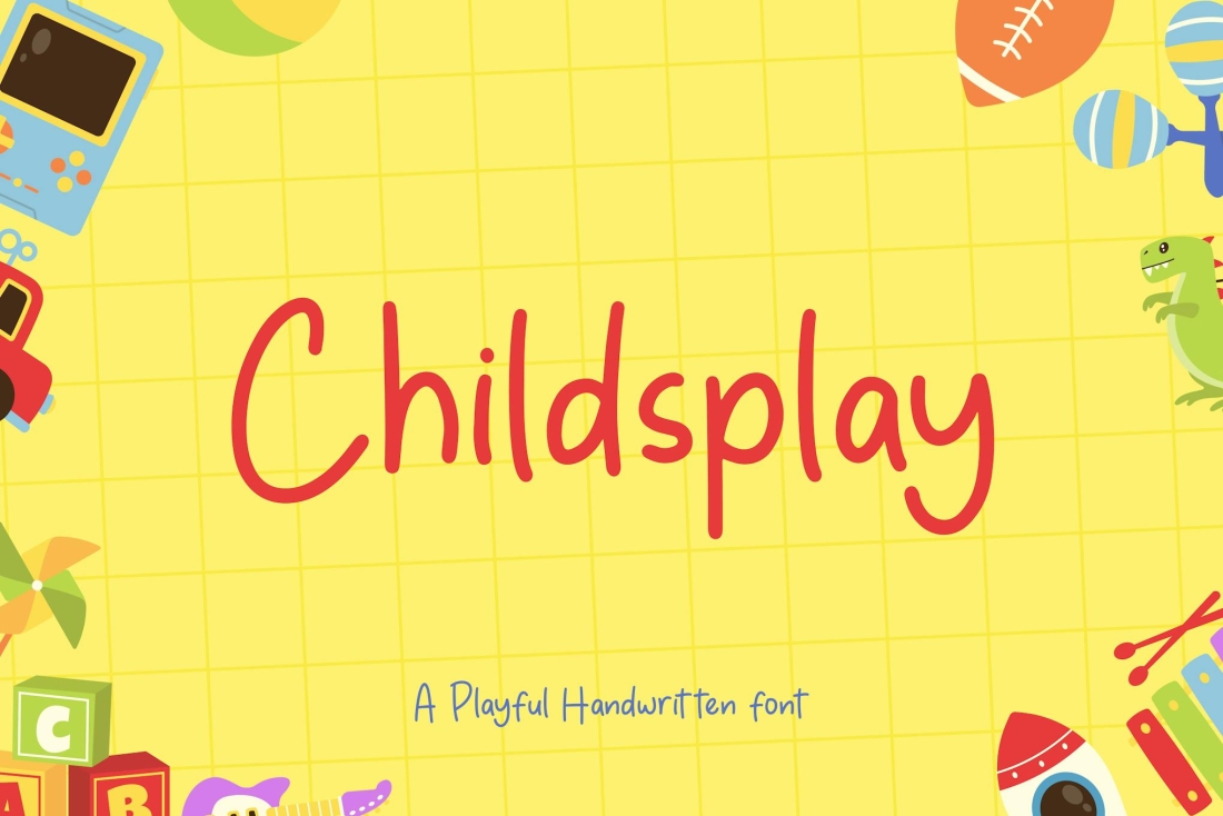 Childsplay - Playful Handwritten Font