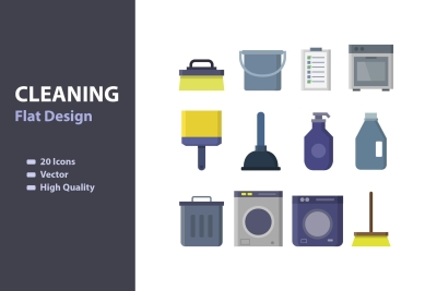 Cleaning Icon Pack
