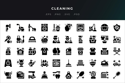 Cleaning Icons