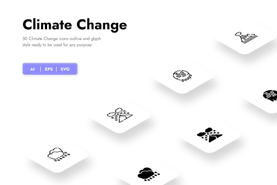 Climate Change Icon