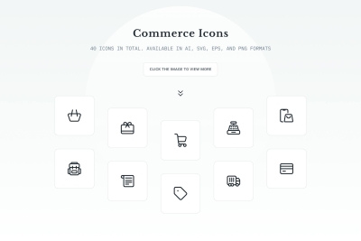 Commerce Icons