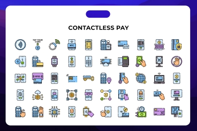 Contactless Pay Icons