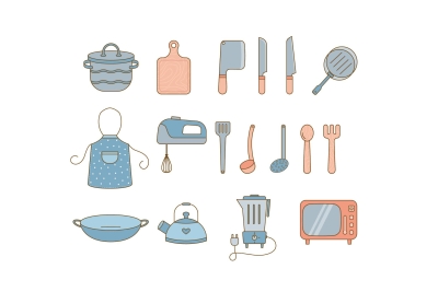 Cooking Icon Set
