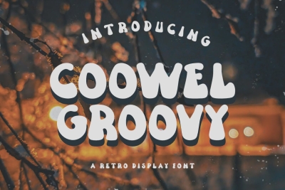 Coowel Groovy Retro font
