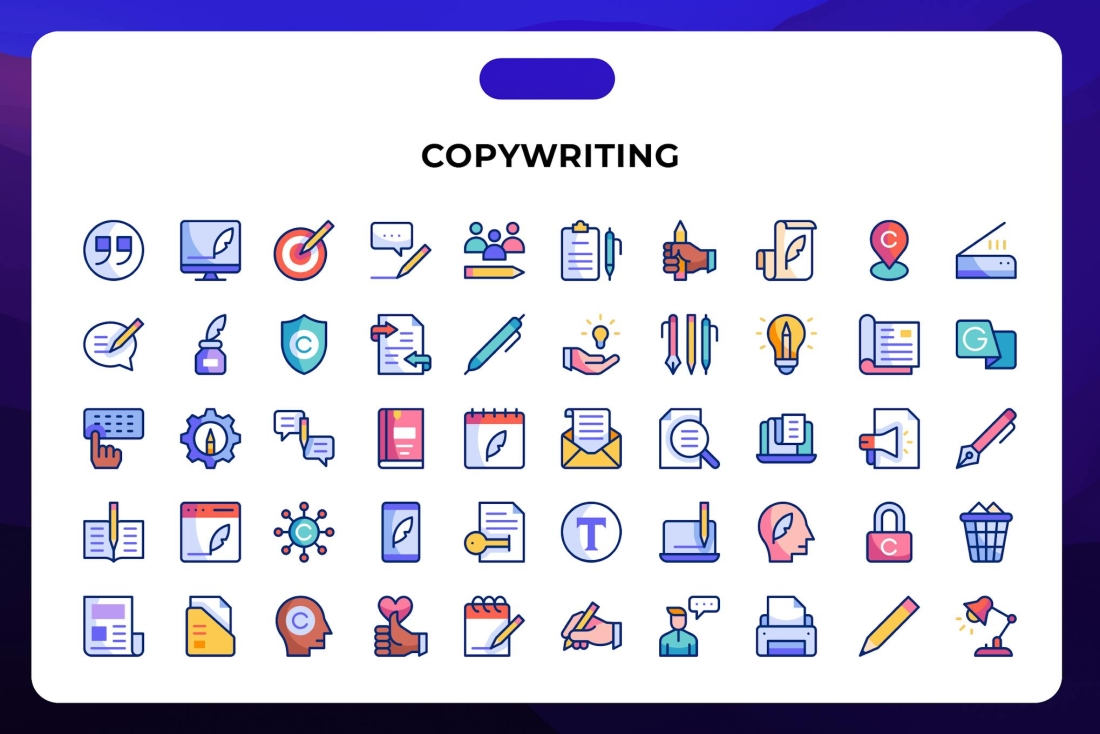 Copywriting Icons