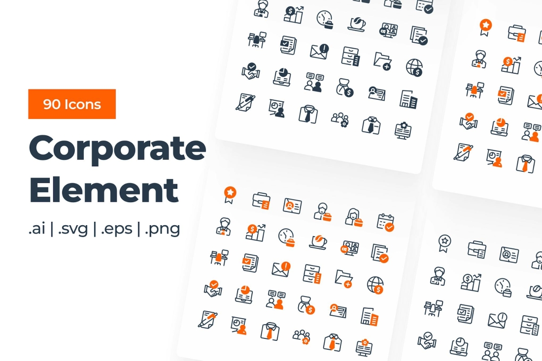 Corporate Element - Icon Pack