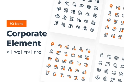 Corporate Element - Icon Pack