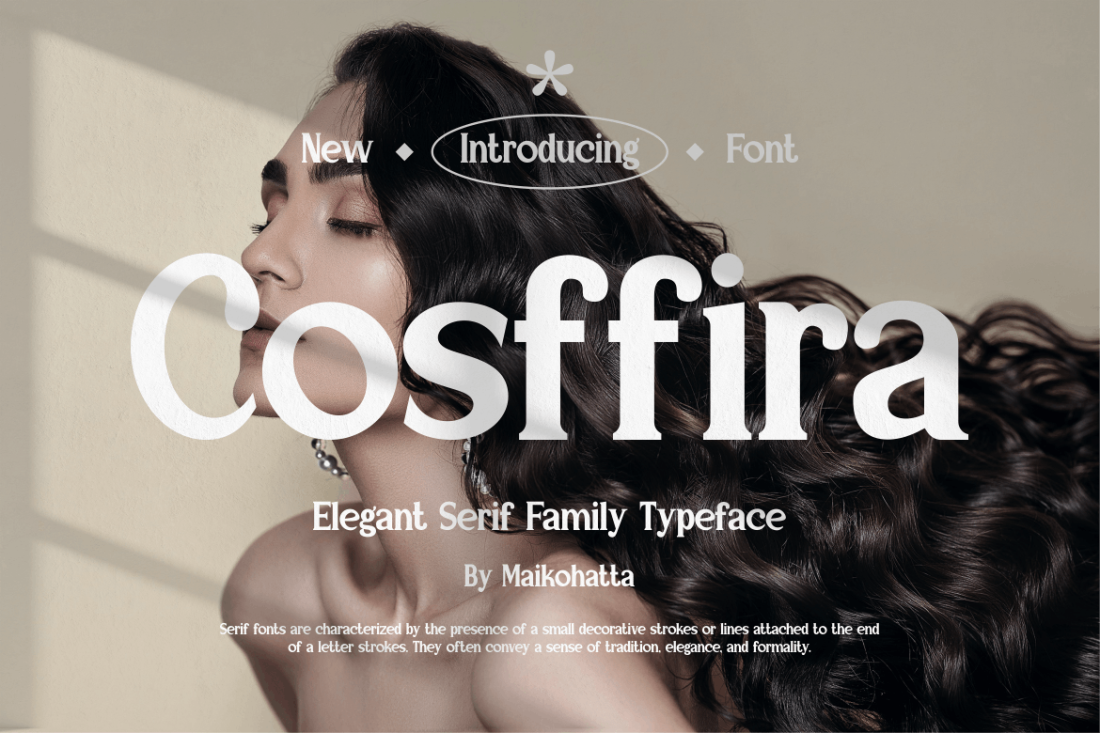 Cosffira - Elegant Serif Family Font