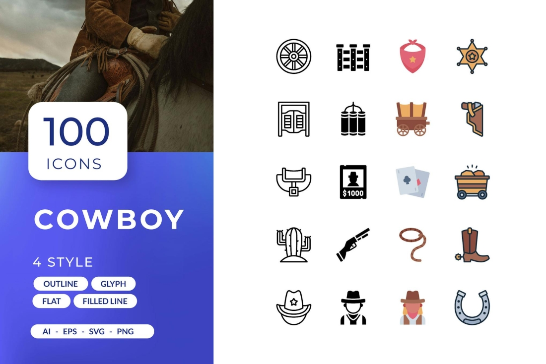 Cowboy Icons