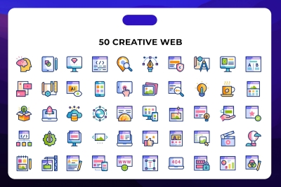 Creative Web Icons Pack