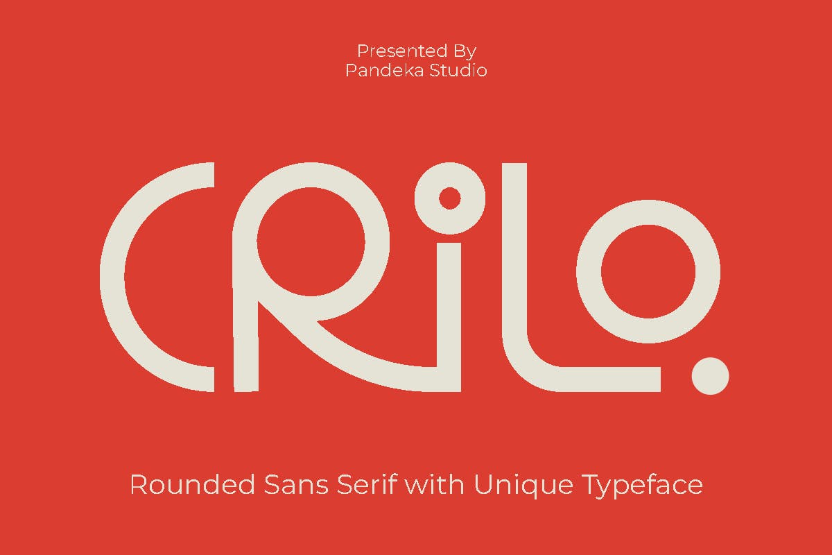 Crilo – Modern Sans Display