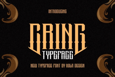 Cring Typeface