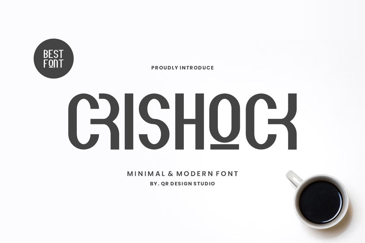 Crishock – Grotesk & Minimal Font