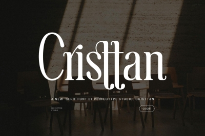 Cristtan Elegant Serif Font Typeface
