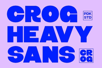 Crog - Modern Logo Font