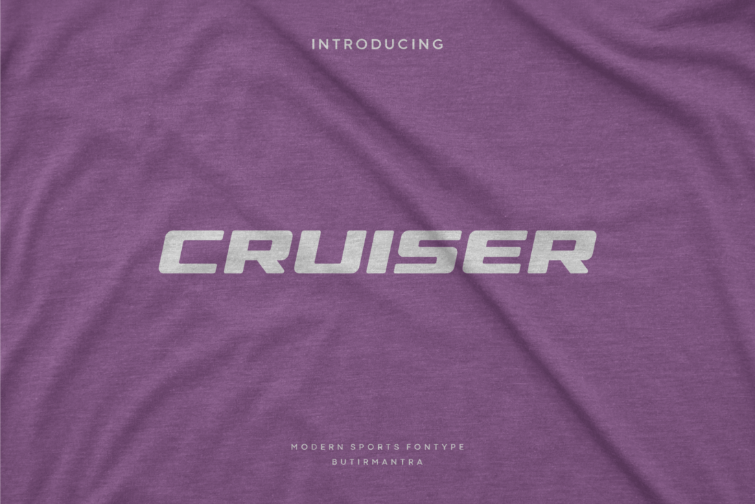 Cruiser - Sport Font
