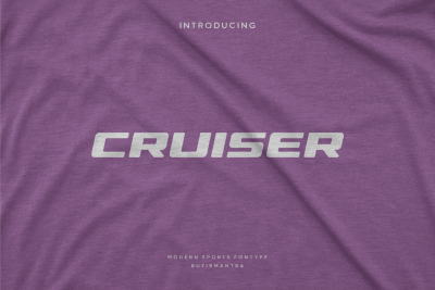 Cruiser - Sport Font