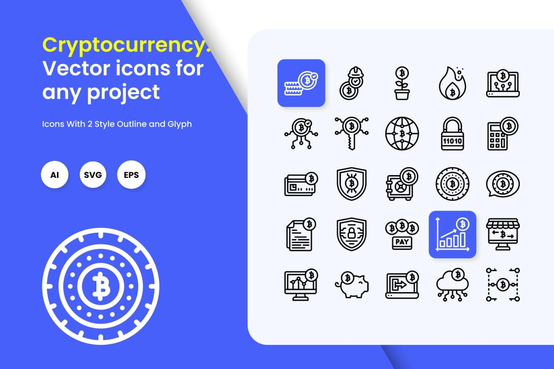 Cryptocurrency Icons