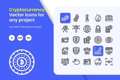 Cryptocurrency Icons