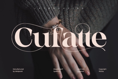 Cufatte - Elegant Serif Typeface