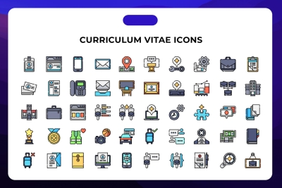 Curriculum Vitae Icons