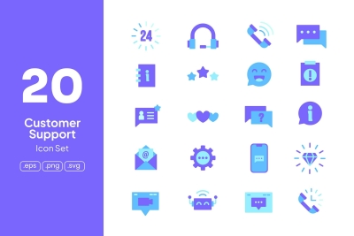 Customer Support Icons