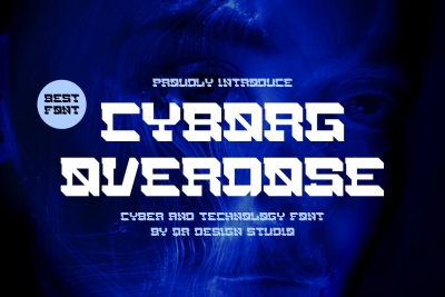 Cyborg Overdose - Space & Tech Font