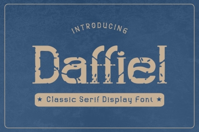 Daffiel  - Classic Serif Display Font