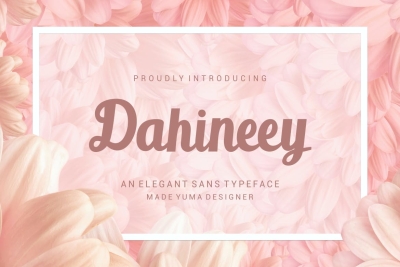 Dahineey Font