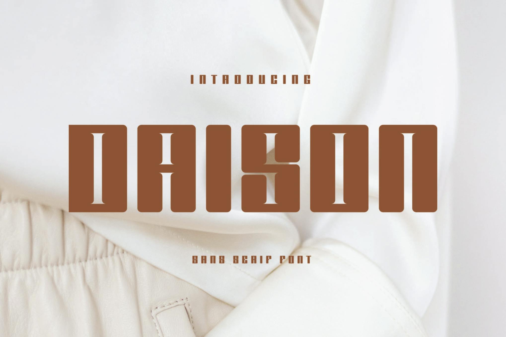 Daison – Sans Serif Font