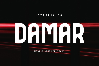 Damar - Sans Serif Font