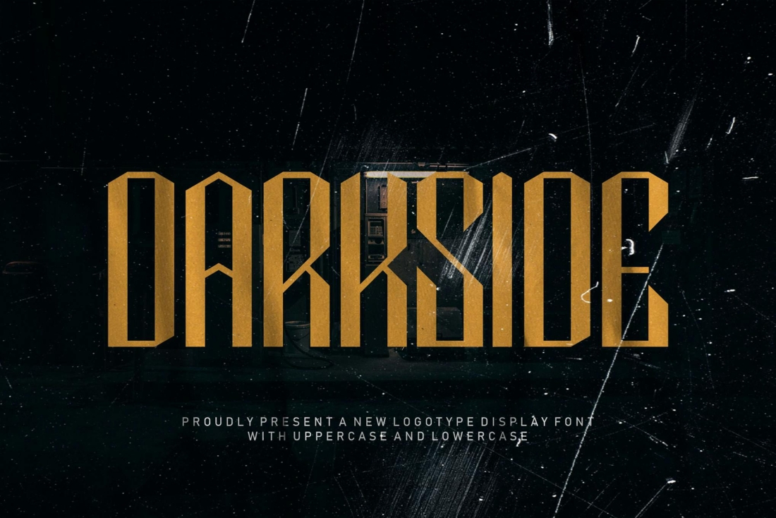 Darkside - Logotype Display Font