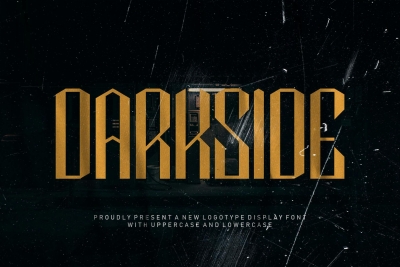 Darkside - Logotype Display Font