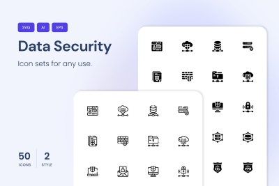Data Security Icons