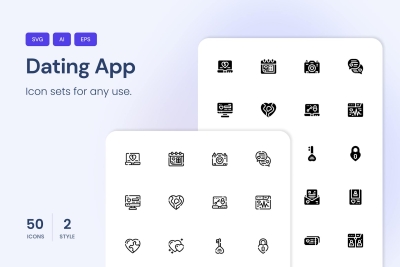 Dating App Icons