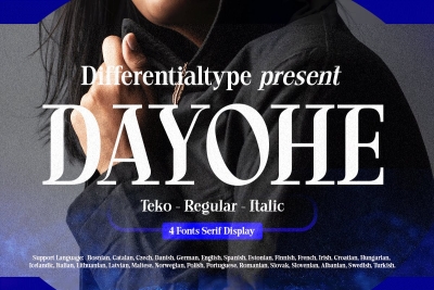 Dayohe - Modern Serif Font
