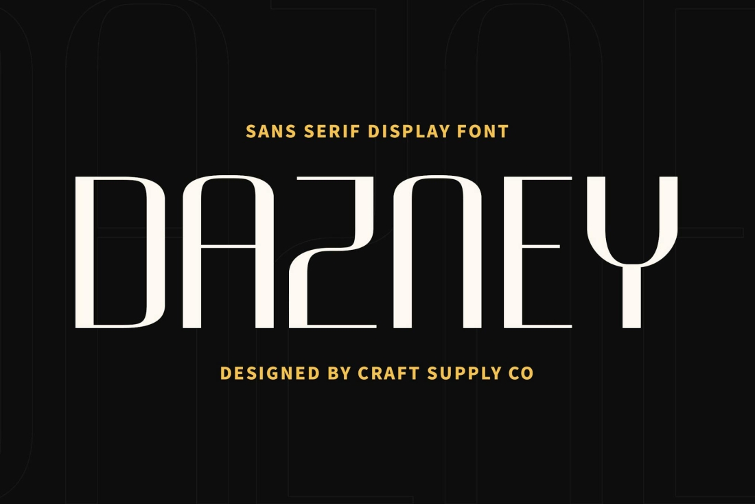 Dazney – Modern Sans Serif