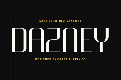 Dazney – Modern Sans Serif