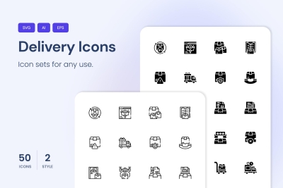 Delivery Icons